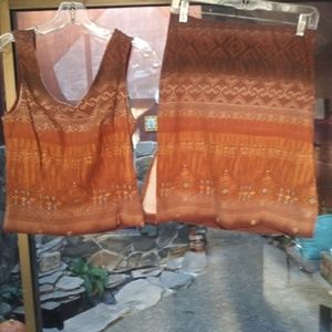 Vintage and in Style Dress Two piece